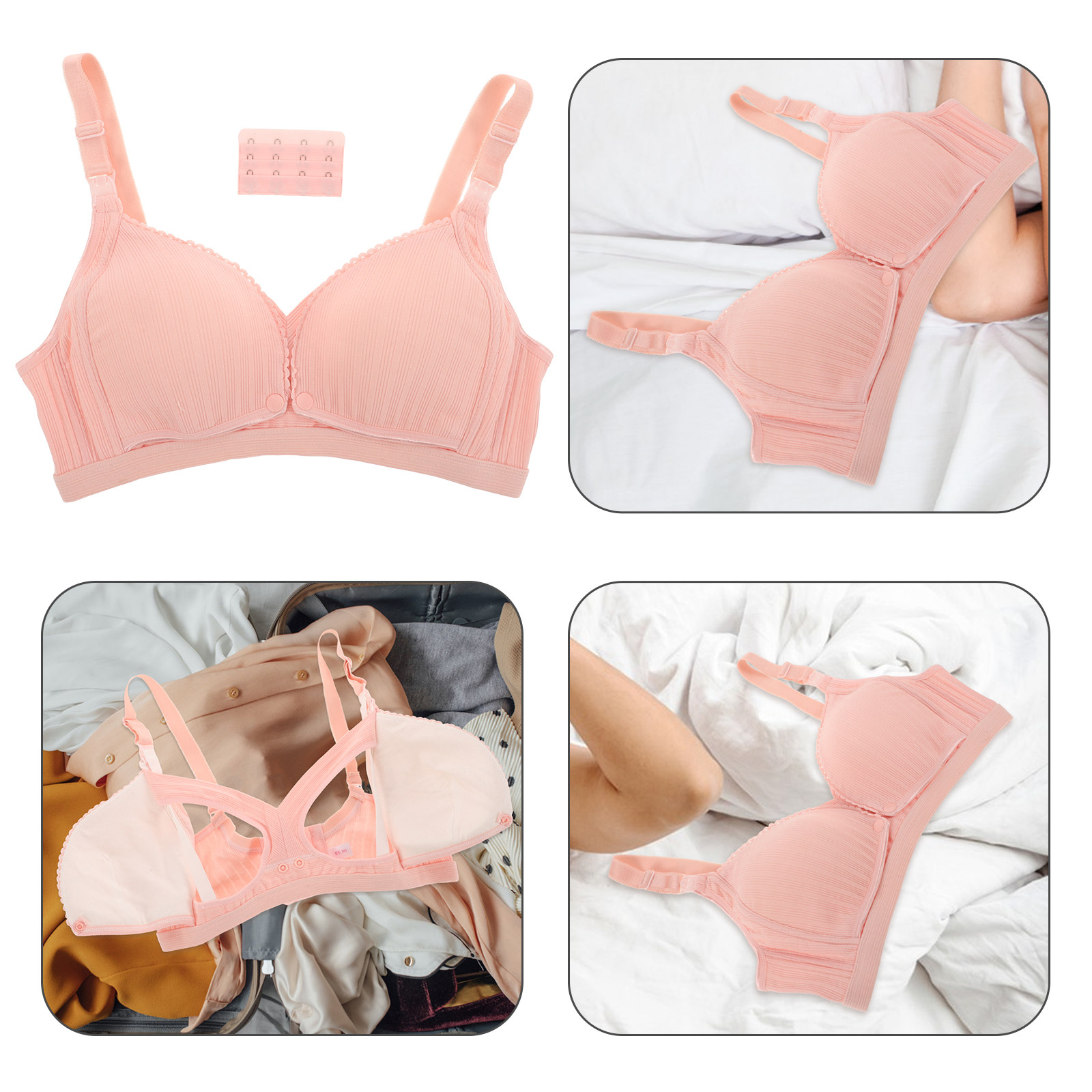 Nursing Bra Clip - Biustonosz do karmienia piersią, biustonosz ciążowy,