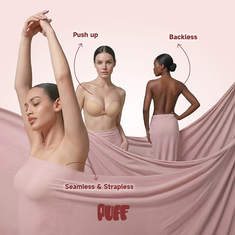 PUFF VIRAL No.1 Push-up Samopr – Push Up Bra Silicone recenzja i cena